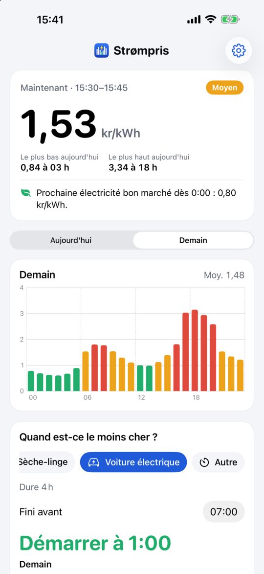 Les prix de demain dès 13 h